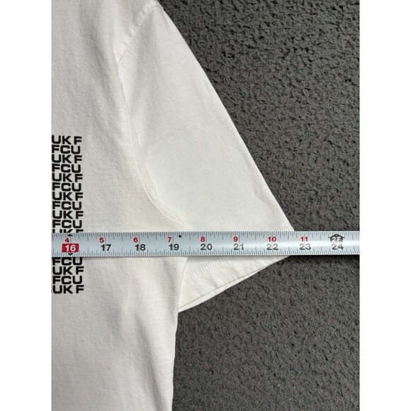 VTG French Connection UK fcuk 90s T-shirt Size Small Logo Y2K Cyber - Picture 6 of 9